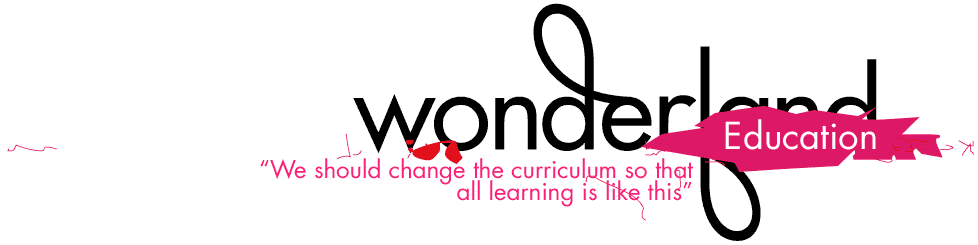 Wonderland education micro-site.